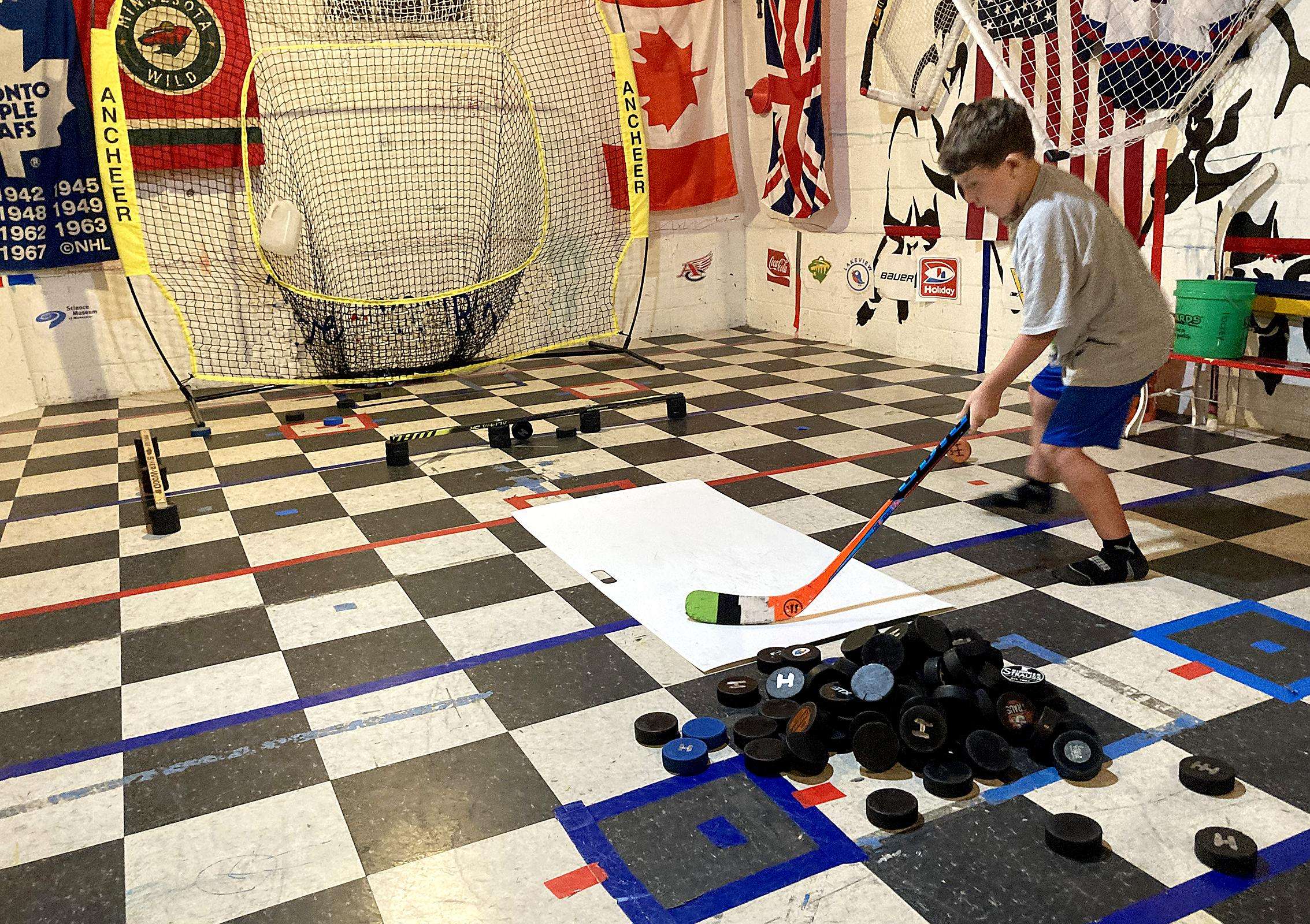 Ice Hockey Floor Tiles